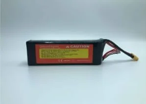 بسته باتری لیتیوم پلیمری 4 سلولی 5100mAh 35C 14.8V – ظرفیت بالا، نرخ تخلیه بالا برای مدل‌های RC، پهپادها و پروژه‌های DIY