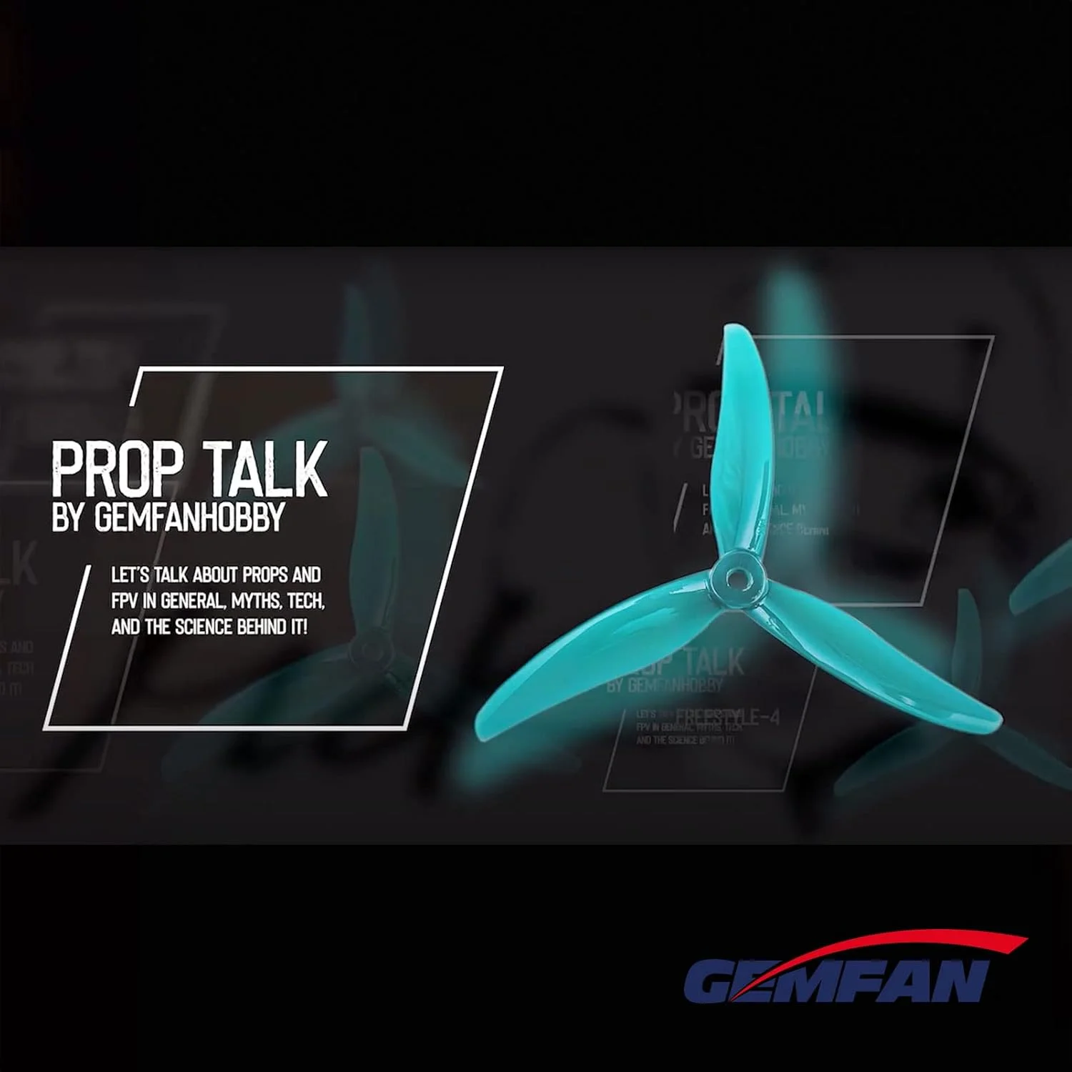 پروانه سه پره 5.1 اینچی Gemfan Hurricane 51466 MCK Edition V2 ملخ های CW CCW سازگار با موتور براشلس Xing 2207 2208 2205-2306 برای FPV RC Racing Drone (20 عدد، 10CW + 10CCW)