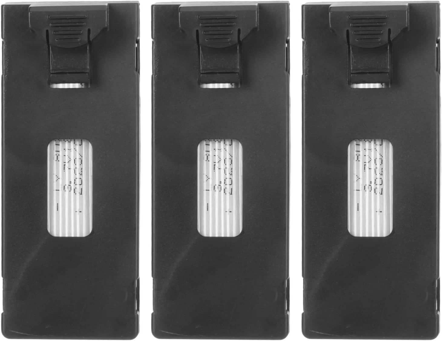 بسته 3 عددی باتری لیتیومی پهپاد، باتری جایگزین هواپیمای RC با ظرفیت 1800MAH و 3.7 ولت، باتری قابل شارژ کوادکوپتر برای مدل های E88 E88Pro E100 E99 K3 K6 E89 P1 P4 P5