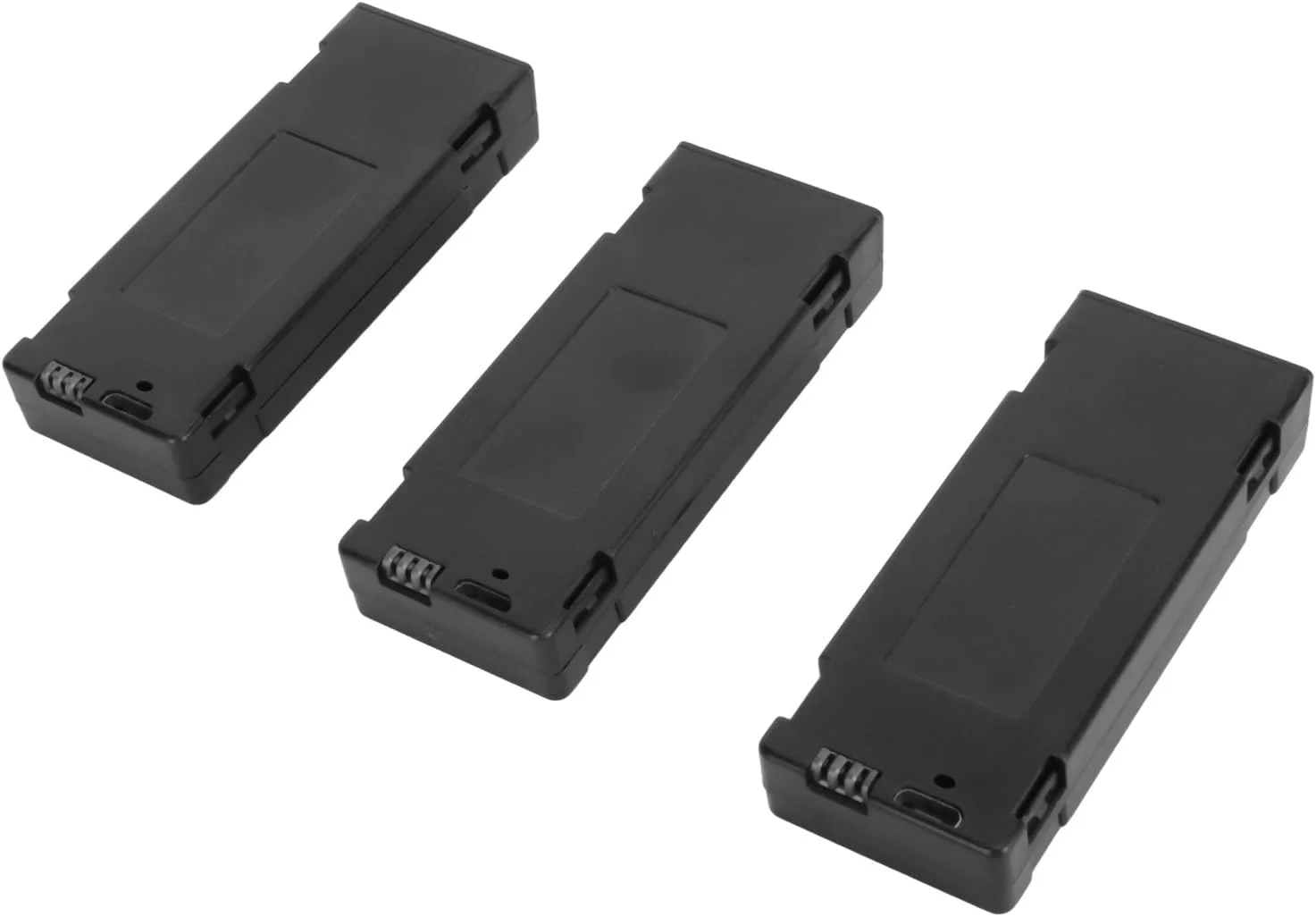 بسته 3 عددی باتری لیتیومی پهپاد، باتری جایگزین هواپیمای RC با ظرفیت 1800MAH و 3.7 ولت، باتری قابل شارژ کوادکوپتر برای مدل های E88 E88Pro E100 E99 K3 K6 E89 P1 P4 P5