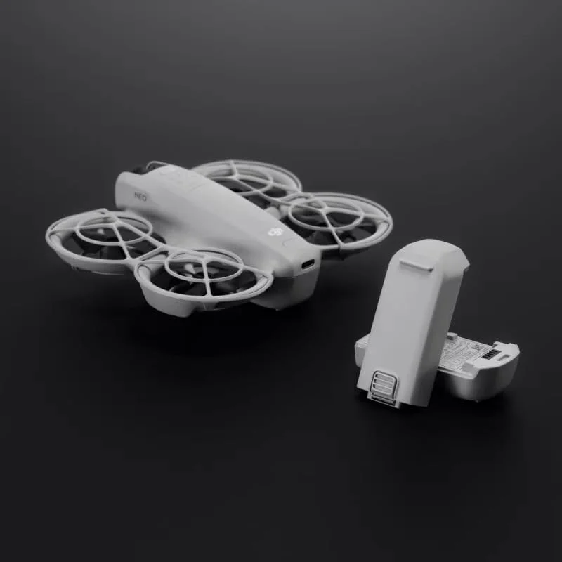 باتری هوشمند پرواز 1435mAh برای DJI NEO، 7.3 ولت، نوع: Li-ion 2S، باتری یدکی جایگزین لوازم جانبی پهپاد، حداکثر 16 دقیقه زمان پرواز (DJI NEO، 2 عدد)