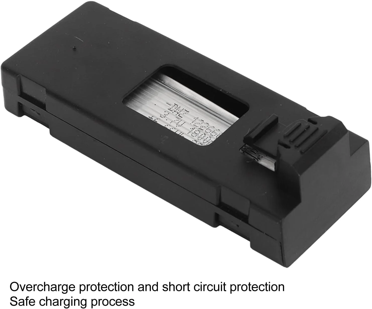 باتری لیتیومی پهپاد RC تریسر، 5 عدد باتری لیتیومی قابل شارژ 3.7 ولت 1800 میلی آمپر ساعتی برای پهپاد RC مدل E88 E88PRO LsE525 E525 PRO، باتری پهپاد RC پایدار و قابل حمل به همراه کابل شارژ 1 به 5