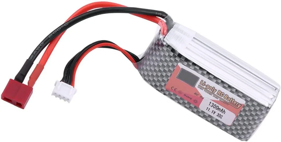 باتری پهپاد، باتری LiPo قابل شارژ با پلاگین T، 3S 11.1V 1300mAh 4500mAh 5500mAh (پلاگین T 30C 1300mAh 11.1V)