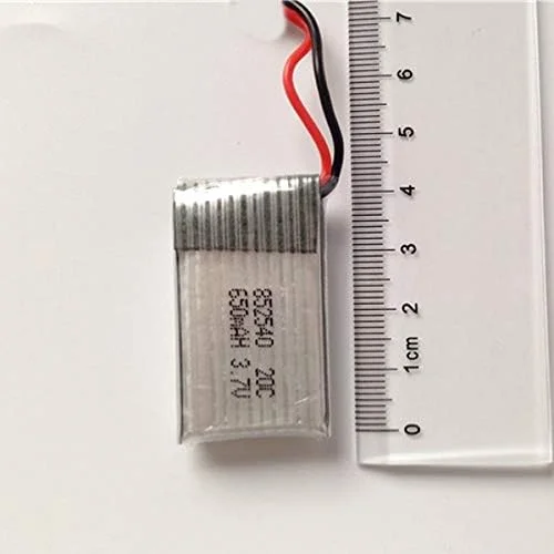 باتری لیتیومی جایگزین برای پهپادها و هلیکوپترها (3.7 ولت 650 میلی آمپر ساعت)