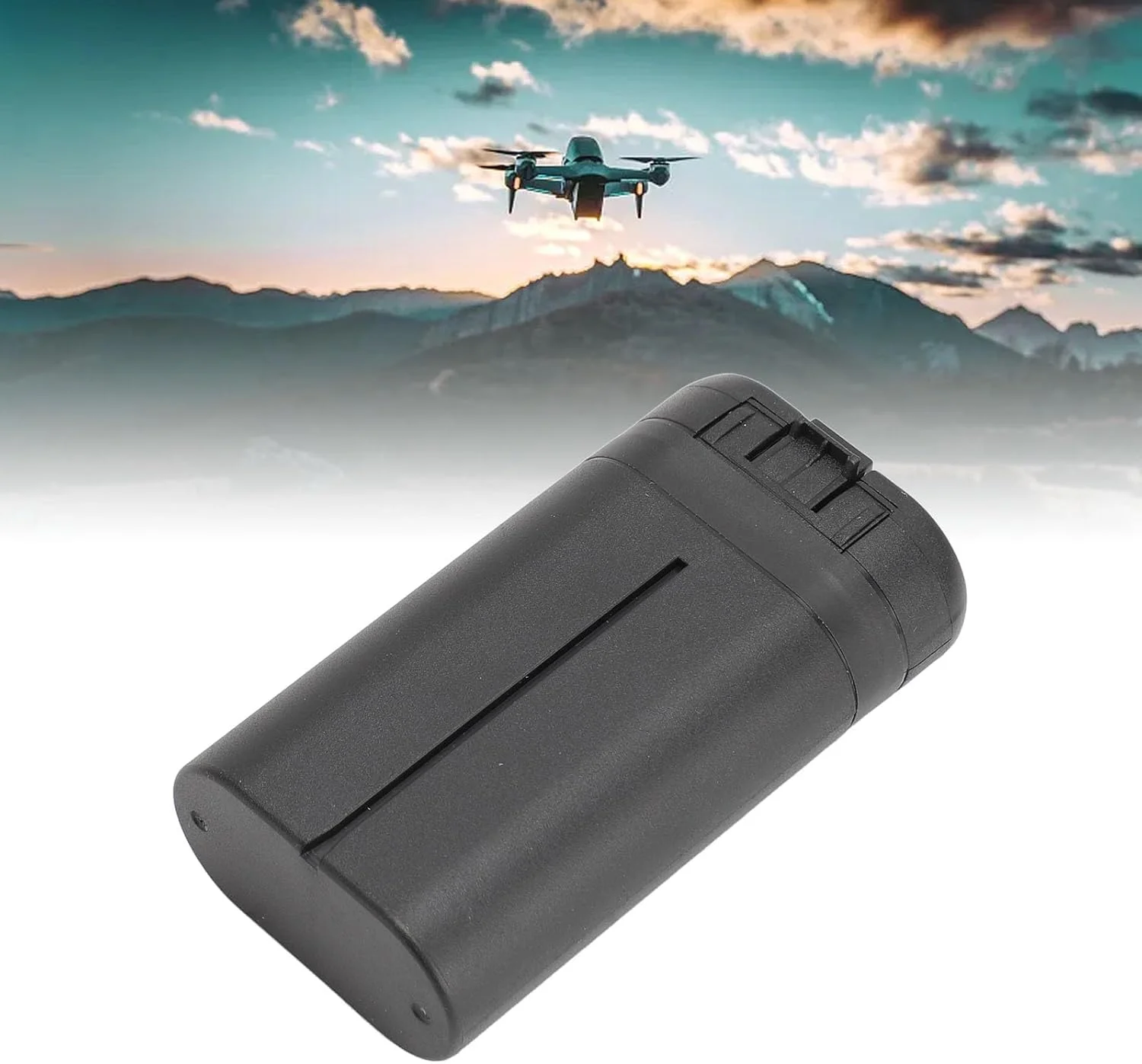 باتری پهپاد 2500mAh 7.2V با ظرفیت بالا و هوشمند برای پهپاد MAVIC Mini، حداکثر زمان پرواز 40 دقیقه، نظارت بر زمان واقعی، عملکرد چندگانه و پایدار (2 عدد)
