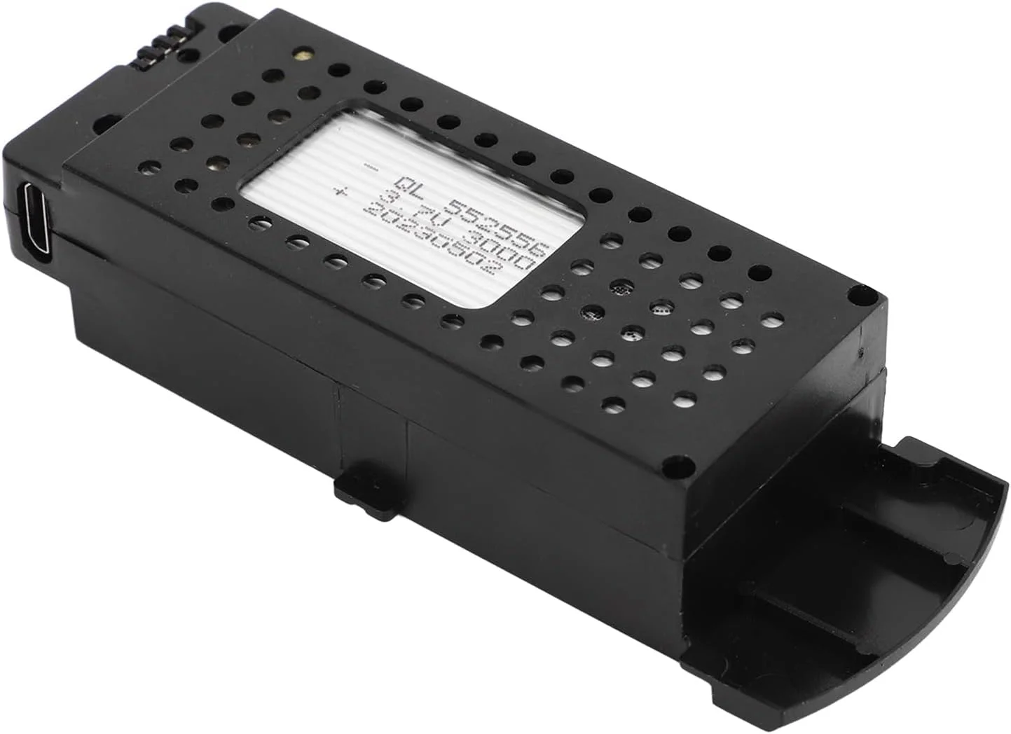 باتری لیتیومی 3.7 ولت 3000 میلی آمپر ساعتی پهپاد RC، سبک و قابل حمل، عمر باتری طولانی، مناسب برای هواپیماهای کنترل از راه دور تاشو S6 G6 با محافظت در برابر شارژ بیش از حد و اتصال کوتاه