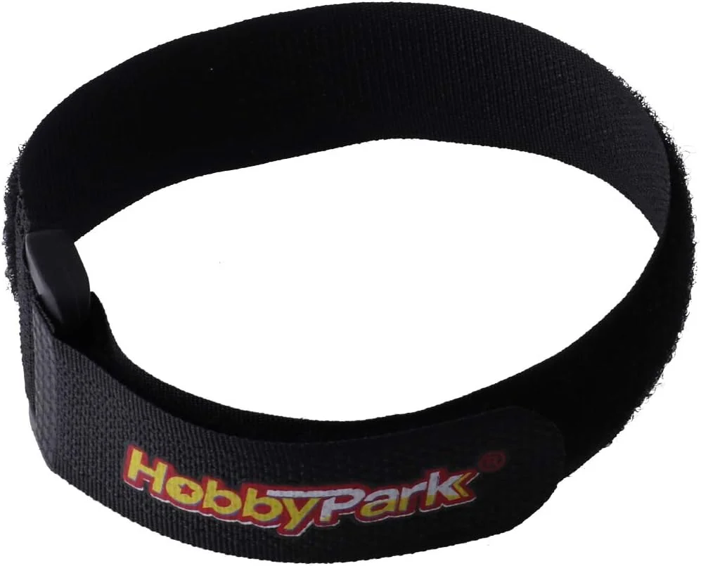 بند باتری آرسی Hobbypark، 20x300 میلی متر، برای کوادکوپتر، هواپیما، ماشین و هلیکوپتر مسابقه ای FPV آرسی (بسته 6 عددی)