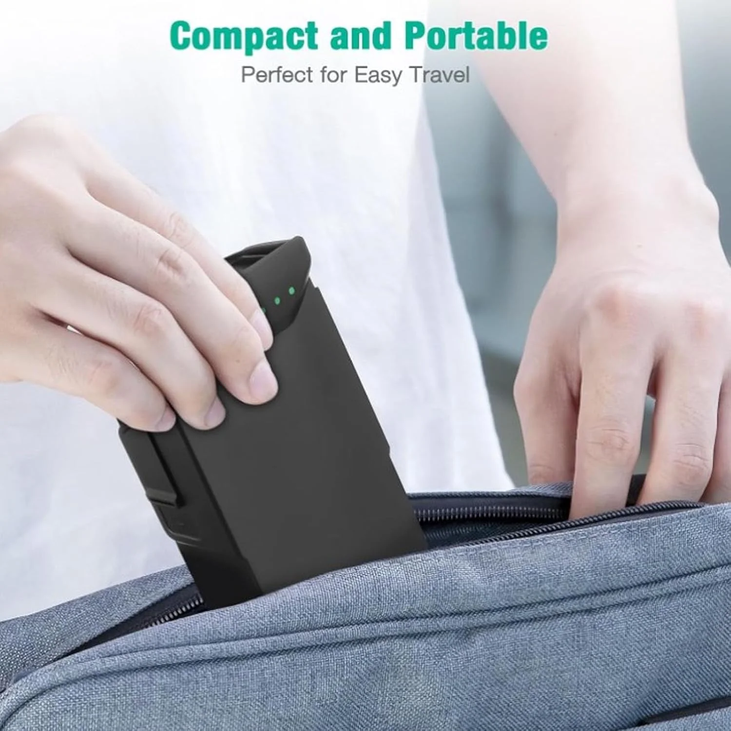 باتری پرواز هوشمند 2375mAh 11.55V Fockety برای پهپاد MAVIC Air، باتری جایگزین پهپاد با حداکثر زمان پرواز 21 دقیقه، باتری های با ظرفیت بالا و نورهای LED (بسته 2 عددی)