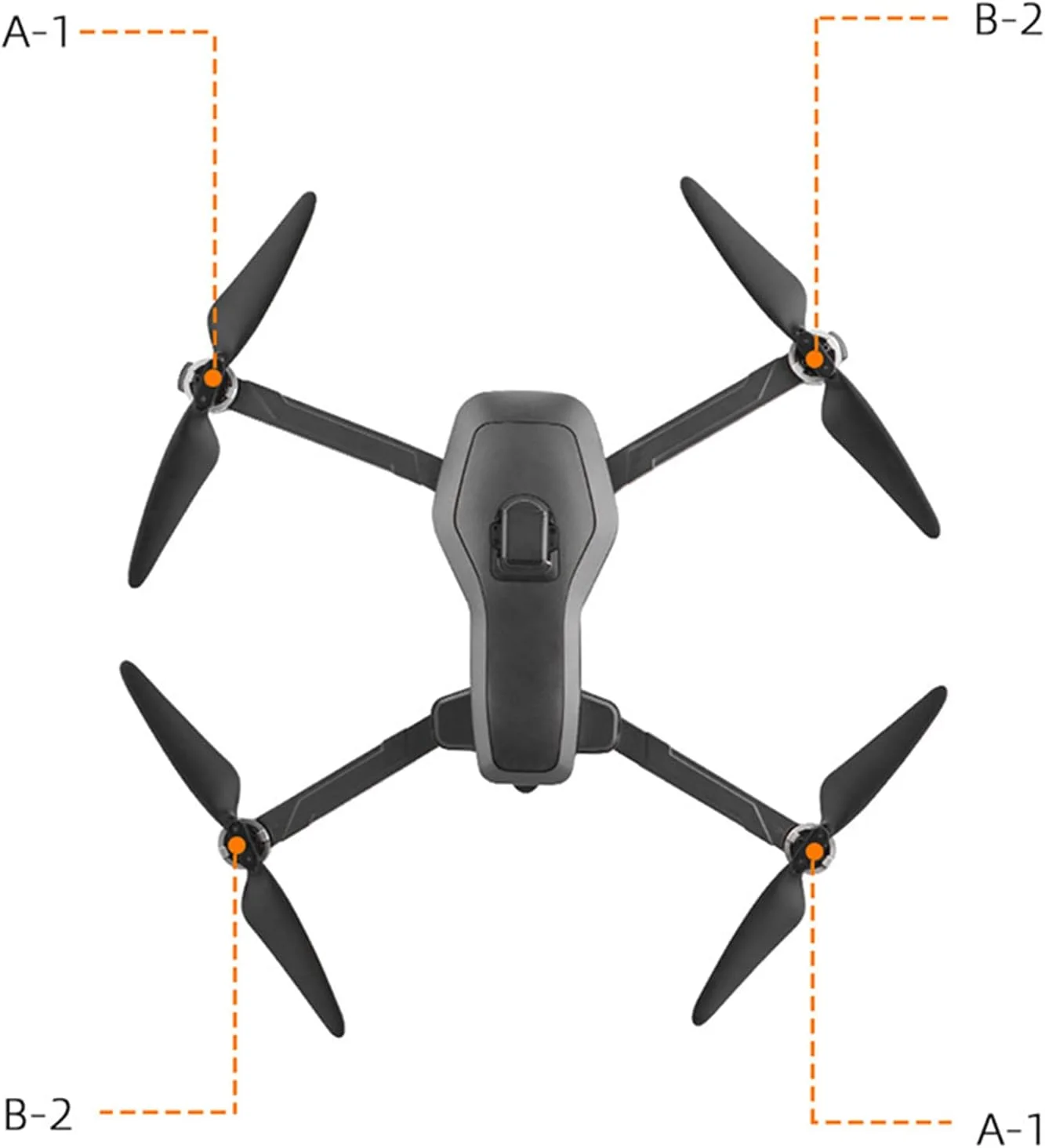 پروانه های پهپاد عمومی، ملخ های مقاوم در برابر سایش (2 جفت)