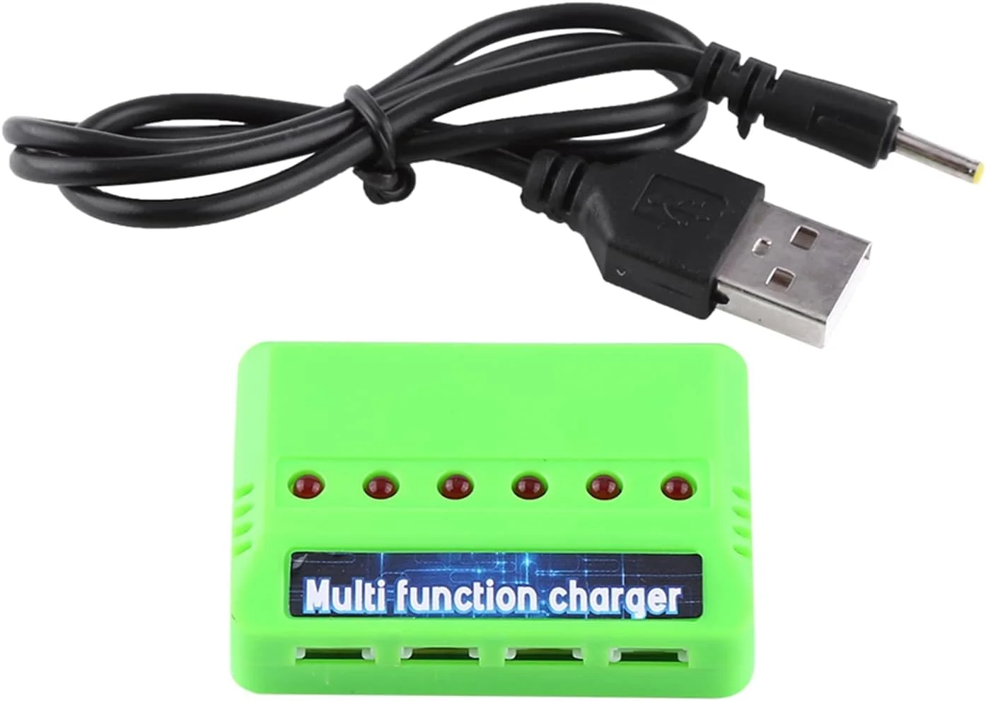 شارژر باتری کوادکوپتر RC، 6 در 1 چند منظوره برای باتری لیتیوم پلیمر 3.7 ولت کوادکوپتر سایما X5C شارژر باتری کوادکوپتر RC، 6 در 1 چند منظوره برای باتری لیتیوم پلیمر 3.7 ولت کوادکوپتر سایما X5C