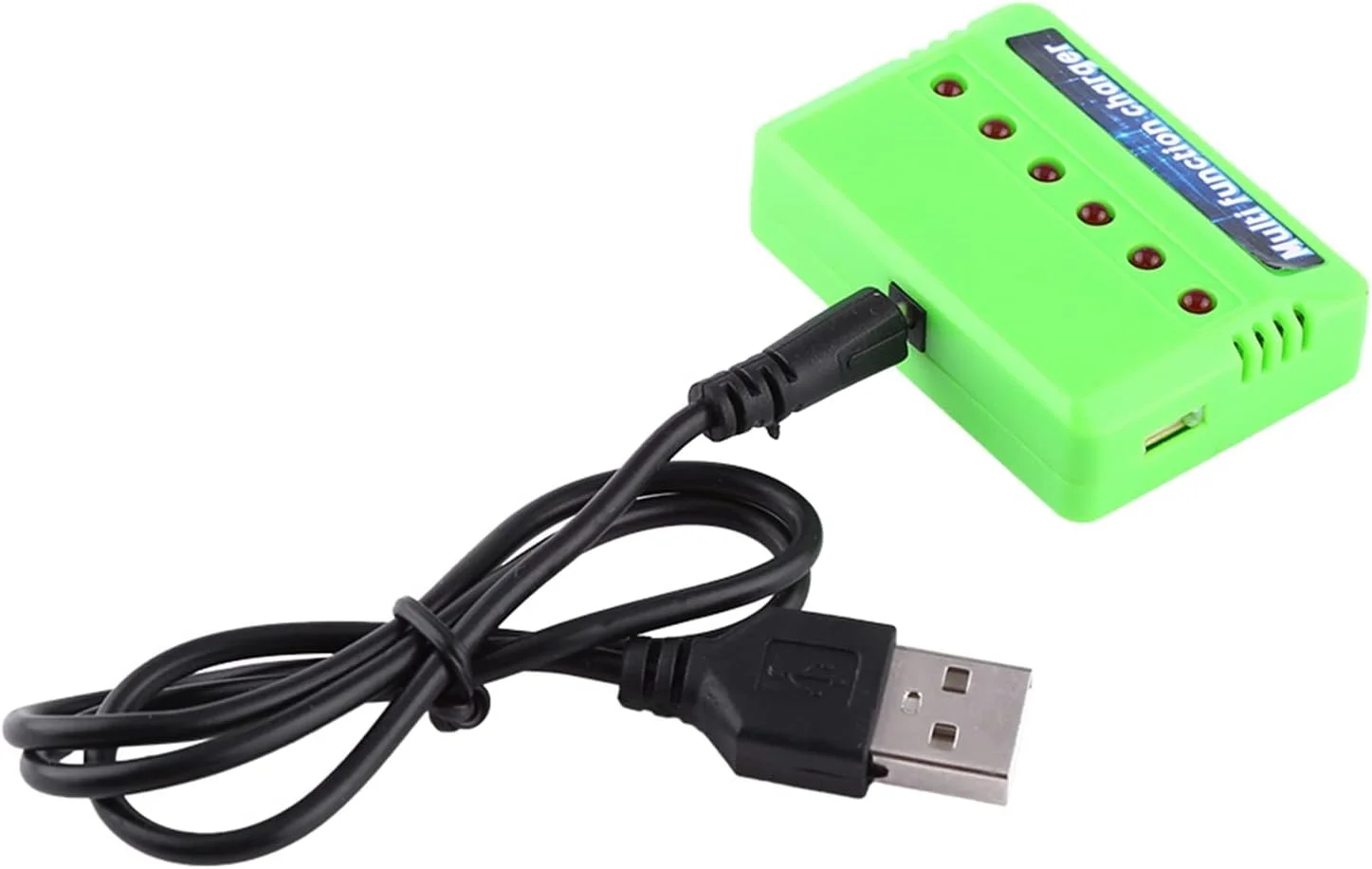 شارژر باتری کوادکوپتر RC، 6 در 1 چند منظوره برای باتری لیتیوم پلیمر 3.7 ولت کوادکوپتر سایما X5C شارژر باتری کوادکوپتر RC، 6 در 1 چند منظوره برای باتری لیتیوم پلیمر 3.7 ولت کوادکوپتر سایما X5C