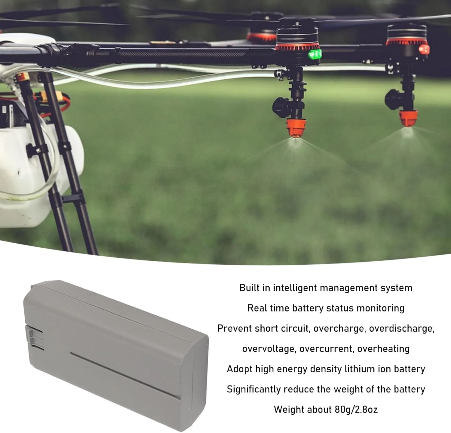 باتری هوشمند Fabater برای DJI Mini 2، Mini 2 SE، Mini SE، باتری یدکی جایگزین 2400mAh، زمان 30 دقیقه، قطعه جایگزین پهپاد RC، لوازم جانبی برای پهپاد
