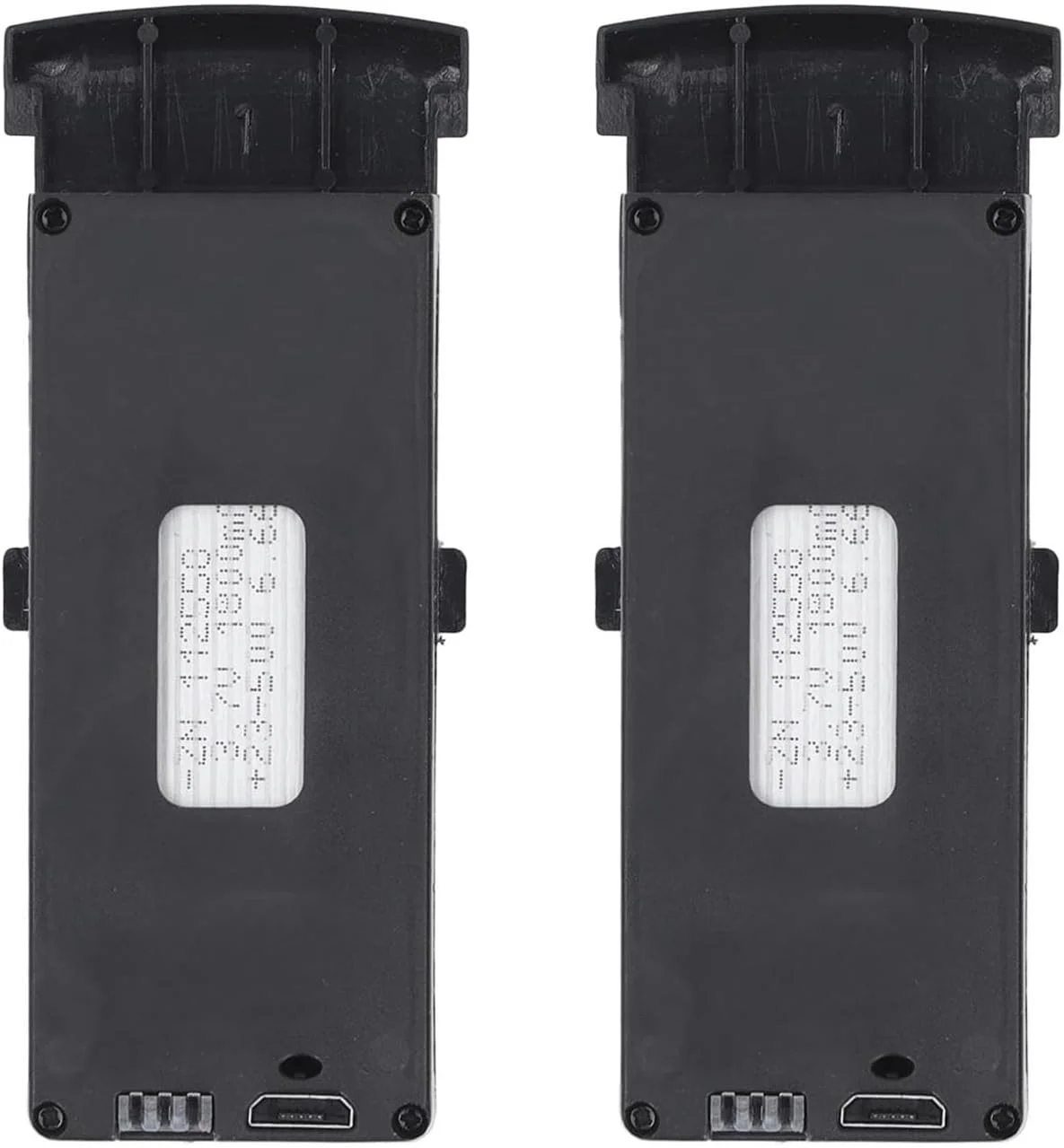 مجموعه کابل شارژ باتری پهپاد RC، 2 عدد باتری لیتیومی 3.7 ولت 1800 میلی آمپر ساعتی سبک وزن برای هواپیمای RC G6