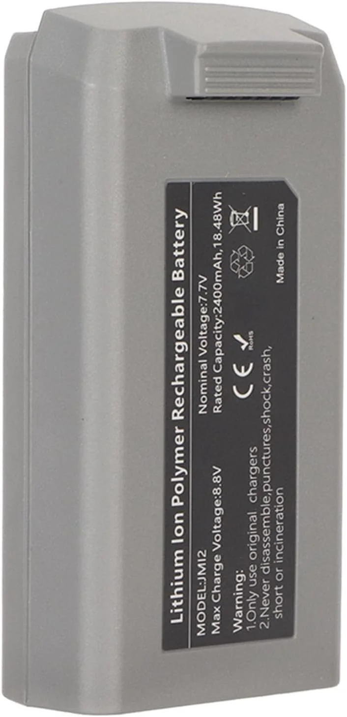 باتری هوشمند Fabater برای DJI Mini 2، Mini 2 SE، Mini SE، باتری یدکی جایگزین 2400mAh، زمان 30 دقیقه، قطعه جایگزین پهپاد RC، لوازم جانبی برای پهپاد