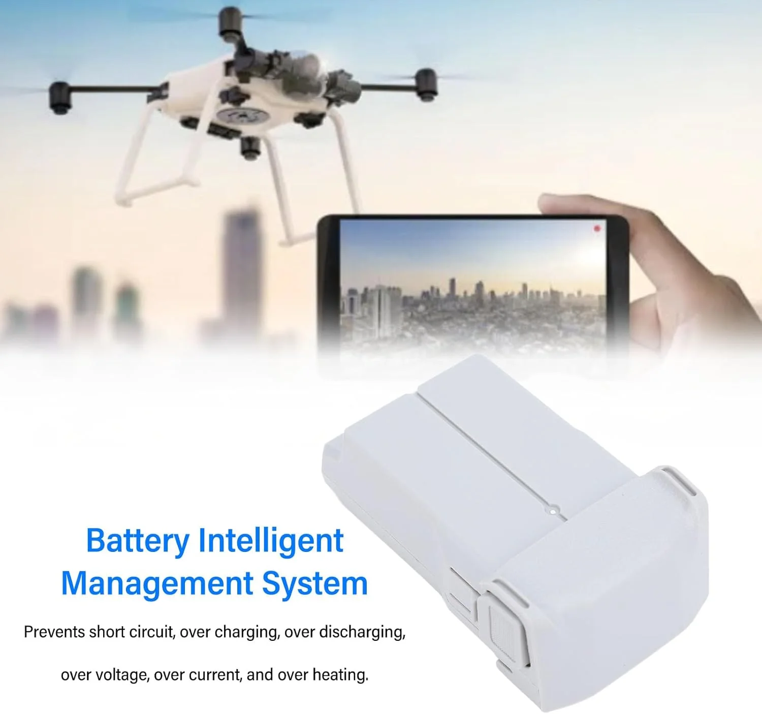 باتری پرواز هوشمند 3850mAh برای سری Mini 3، پهپادهای Mini 3 Pro و Mini 4 Pro، سازگار با 7.38 ولت