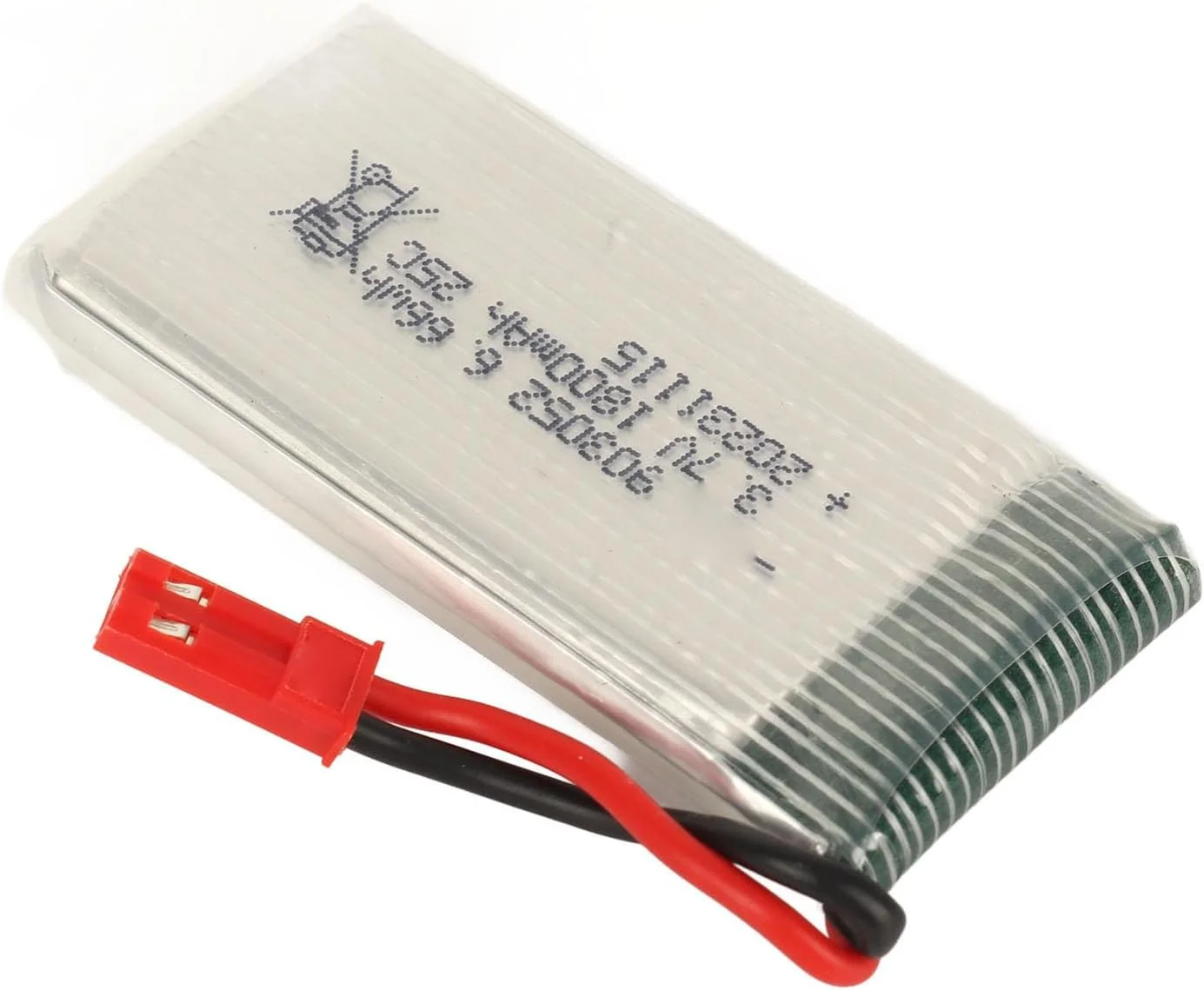 باتری لیتیومی 3.7 ولت 1800 میلی آمپر ساعت، باتری لیتیومی سبک وزن با قابلیت شارژ بیش از حد برای کوادکوپتر RC