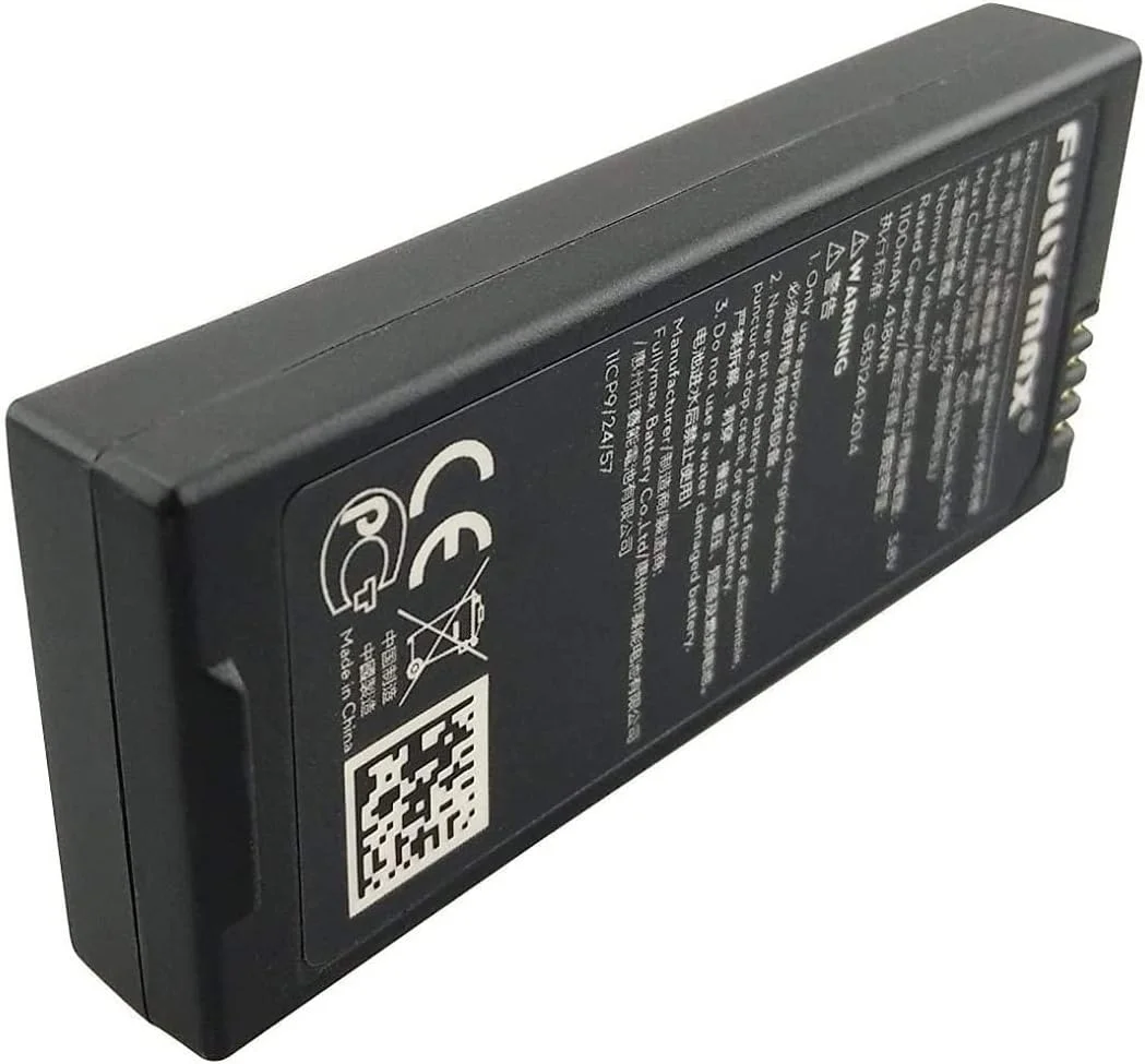 دو عدد باتری لیتیومی 3.8 ولت 1100 میلی آمپر ساعت برای جایگزینی باتری پهپاد مناسب برای روتورهای DJI Tello RC، به همراه شارژر سه در یک