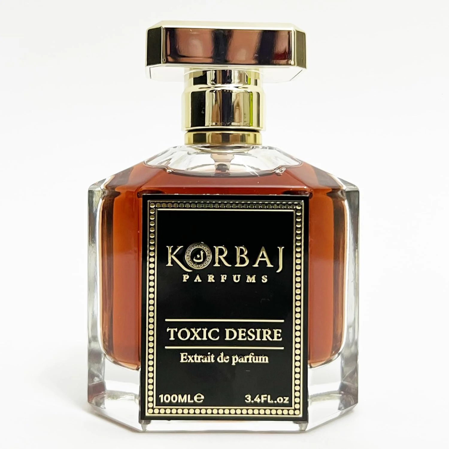 عطر عربی زنانه و مردانه کرباج پرفیوم Toxic Desire، ادو پرفیوم مردانه با روغن کنیاک، ابسولوت بلوط، اسانس دارچین، دانه تونکا - چوب صندل، پرالین - عطر وانیل 100 میلی لیتر