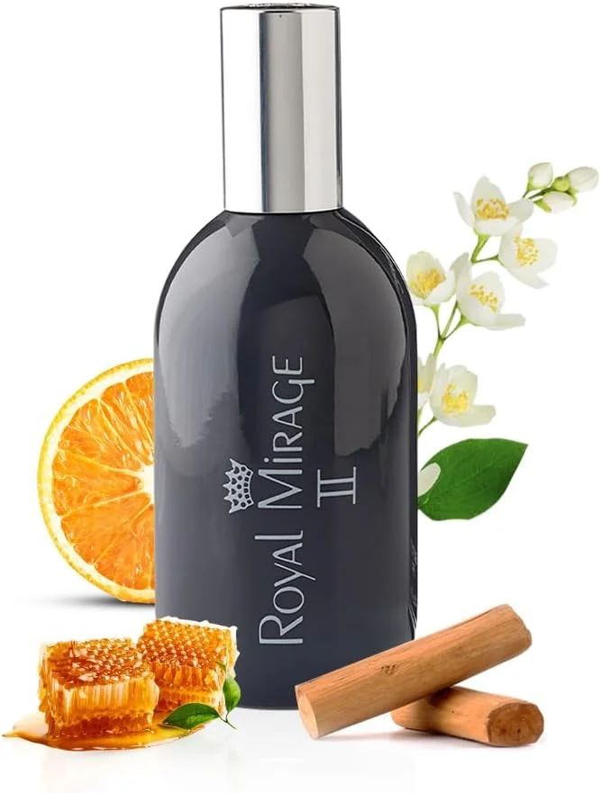 ادکلن رویال میراژ اسپری II، ماندگاری طولانی، رایحه وارداتی، مناسب برای انواع پوست، унисекс، ۱۲۰ میلی لیتر