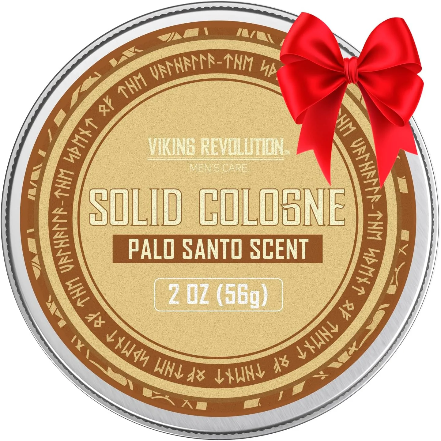 ادکلن جامد مردانه پالو سانتو Viking Revolution، 2 اونس - عطر جامد مردانه با رایحه پالو سانتو - بالم ادکلن مردانه، موم ادکلن مسافرتی (1 بسته، پالو سانتو)