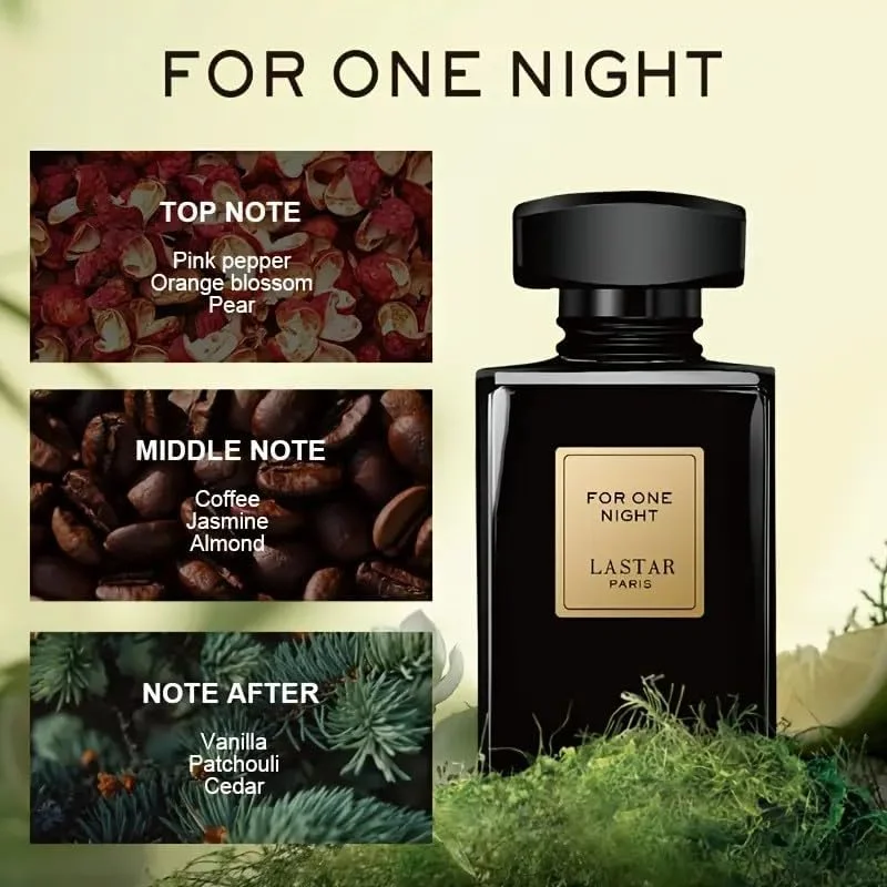 ادکلن مردانه چوبی کلاسیک LASTAR با رایحه سدر، نعناع هندی و وانیل، ماندگاری طولانی با غلظت 10-20%، مناسب برای تجارت، رفت و آمد، روز پدر و هدیه تولد - 55 میلی لیتر