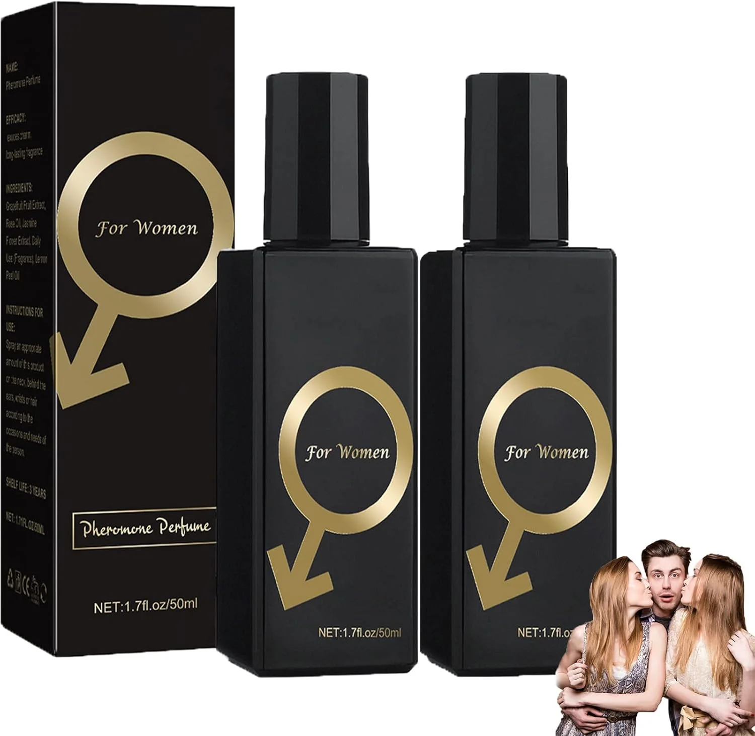 عطر کلاگسکی، عطر کلاگسکی مردانه و زنانه، عطر مردانه برای جذب، عطر فرمونی، عطر مردانه برای جذب زنان (2 عدد)