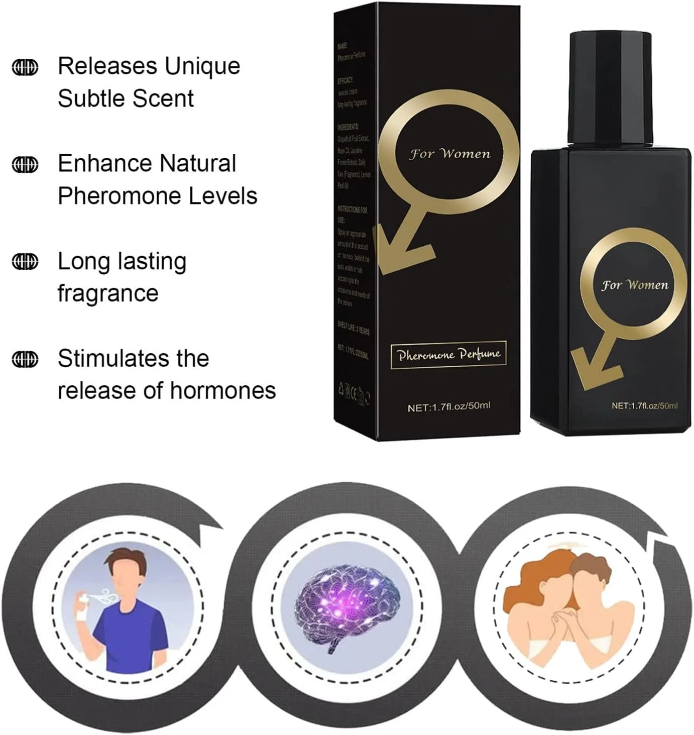 عطر کلاگسکی، عطر کلاگسکی مردانه و زنانه، عطر مردانه برای جذب، عطر فرمونی، عطر مردانه برای جذب زنان (2 عدد)