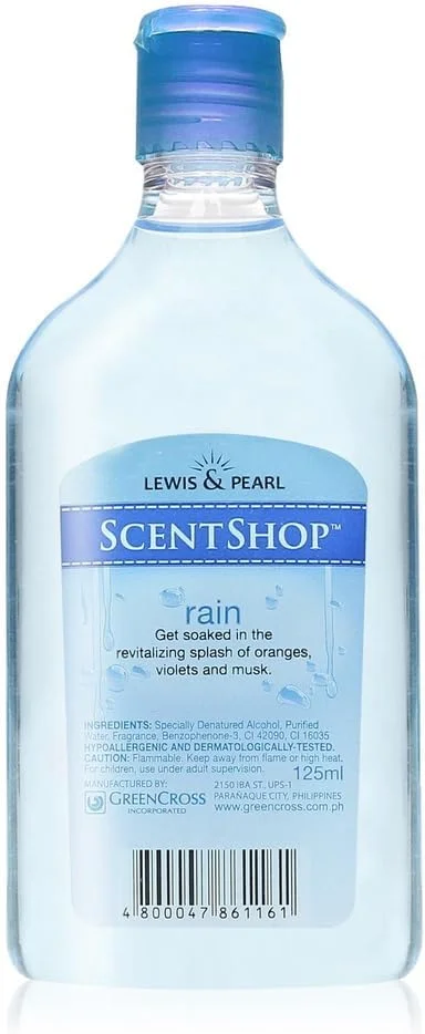 ادکلن مردانه لوئیس اند پرل سنتشاپ با رایحه باران - رایحه ماندگار - 125 میلی لیتر - فیلیپین ادکلن مردانه لوئیس اند پرل سنتشاپ با رایحه باران - رایحه ماندگار - 125 میلی لیتر - فیلیپین