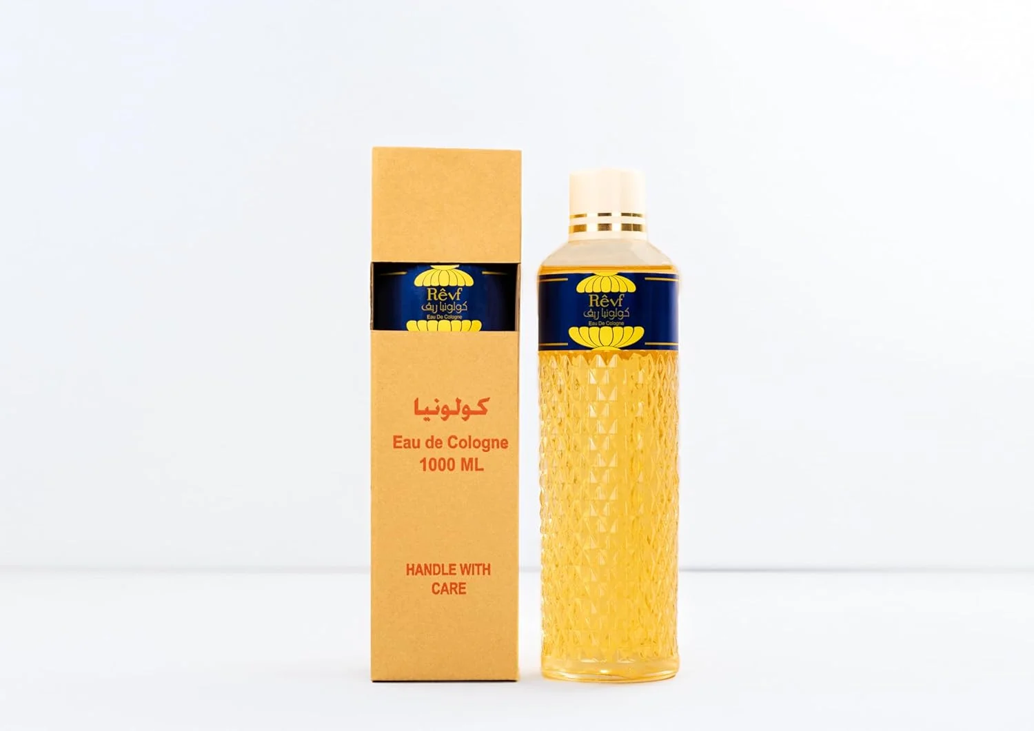 ادکلن Revf از عطرهای زهرة الاقصی، رایحه ای ظریف و با طراوت (1000 میلی لیتر)