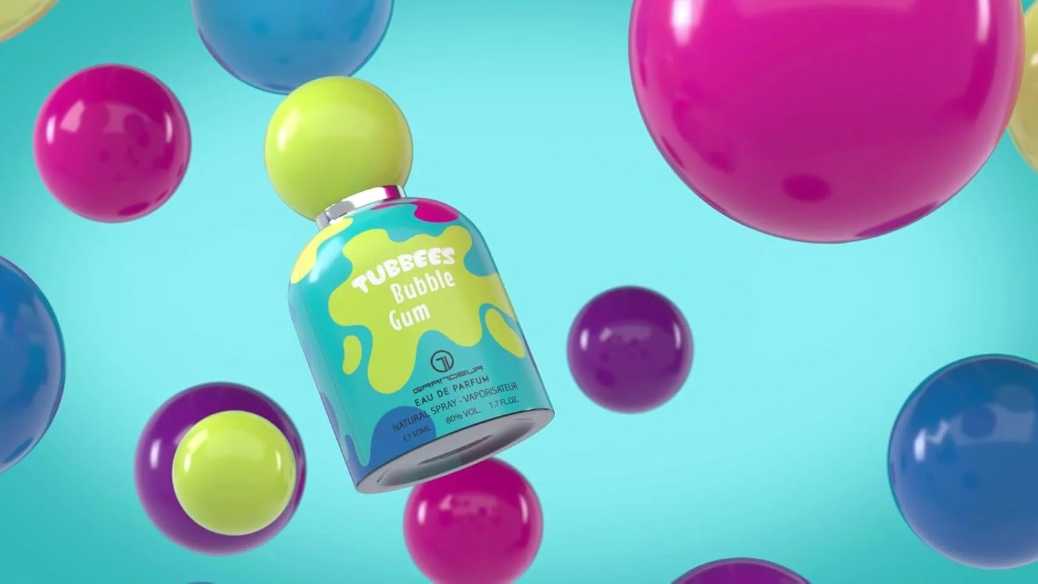 عطر گراندور توبیز 50 میلی لیتر - آدامس بادکنکی | رایحه ای لذیذ و مناسب کودکان، هم برای خانم ها و هم برای آقایان عطر گراندور توبیز 50 میلی لیتر - آدامس بادکنکی | رایحه ای لذیذ و مناسب کودکان، هم برای خانم ها و هم برای آقایان