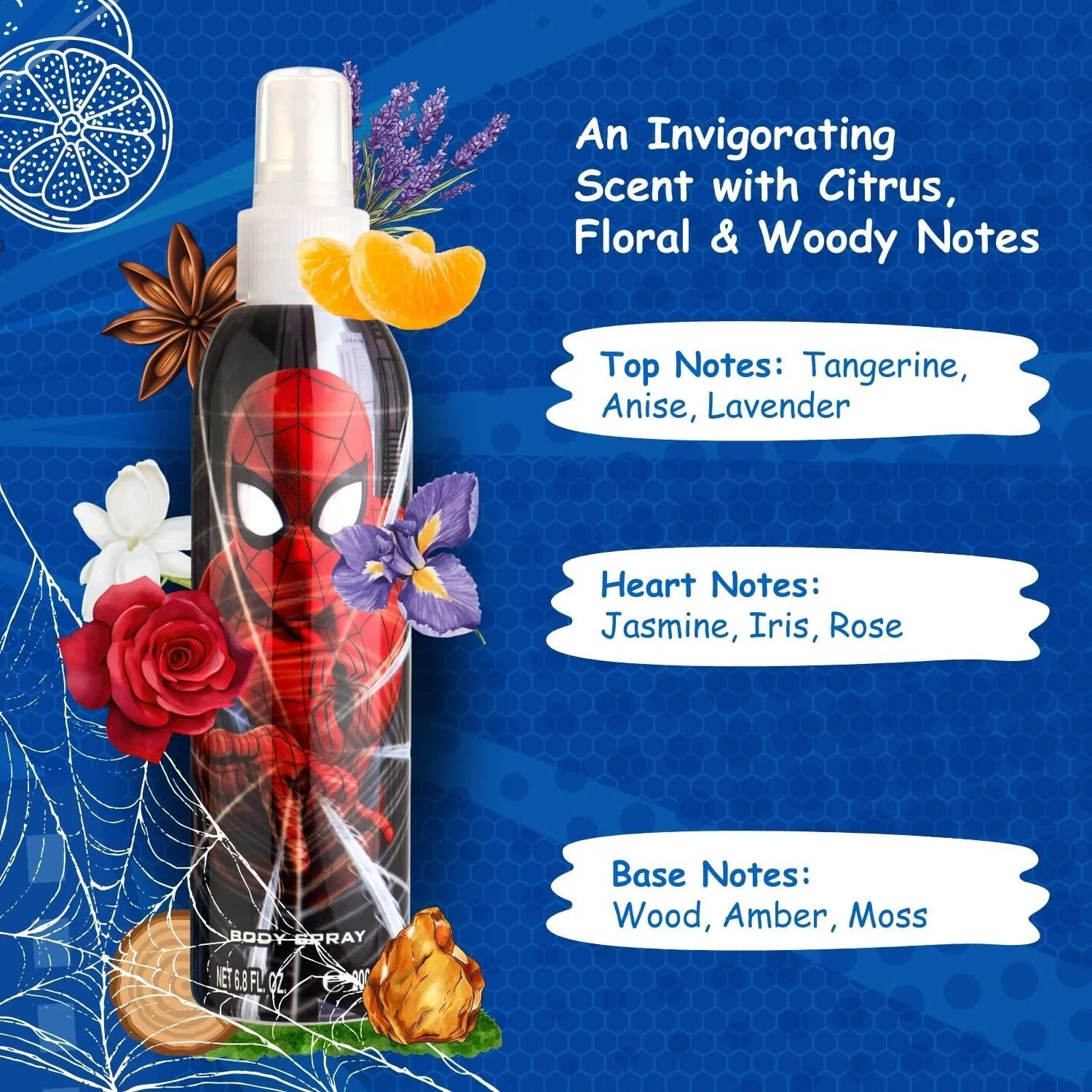 اسپری بدن مردانه مارول اسپایدرمن - شگفت انگیز