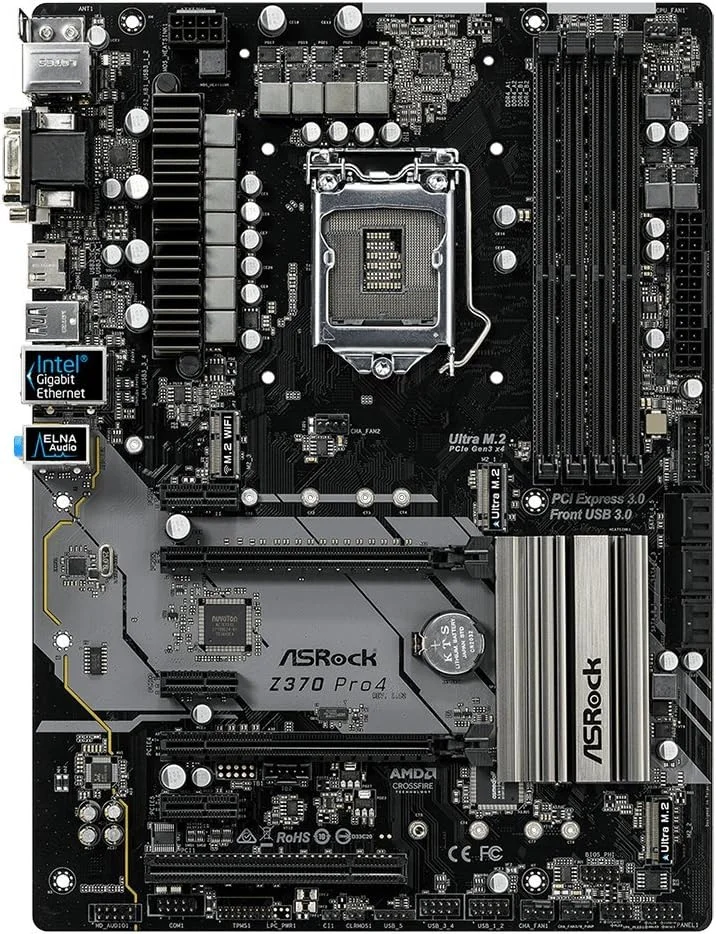 مادربرد ASRock مدل Z370 PRO4 مادربرد ASRock مدل Z370 PRO4