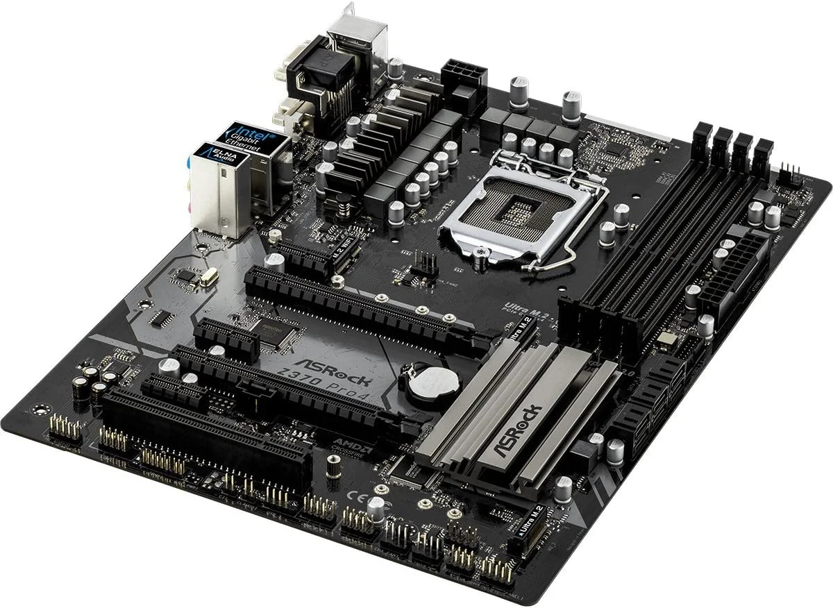 مادربرد ASRock مدل Z370 PRO4 مادربرد ASRock مدل Z370 PRO4