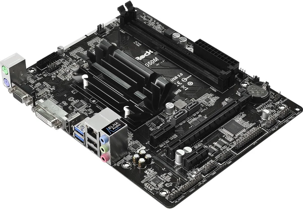 مادربرد ASRock Micro ATX DDR3 1066 مدل N3050M مادربرد ASRock Micro ATX DDR3 1066 مدل N3050M