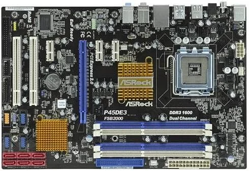 مادربرد ای‌تی‌ایکس Asrock Intel Core 2 Extreme مدل P45DE3