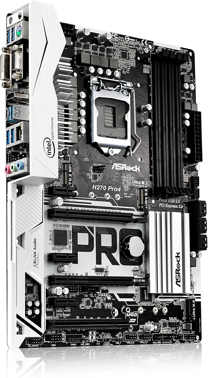 مادربرد ASRock مدل H270 PRO4 مادربرد ASRock مدل H270 PRO4