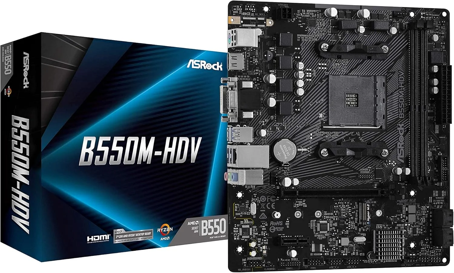 مادربرد ASRock B450 Steel Legend سوکت AM4/ AMD Promontory B450/ DDR4/ Quad CrossFireX/ SATA3&USB3.1/ M.2/ A&GbE/ATX