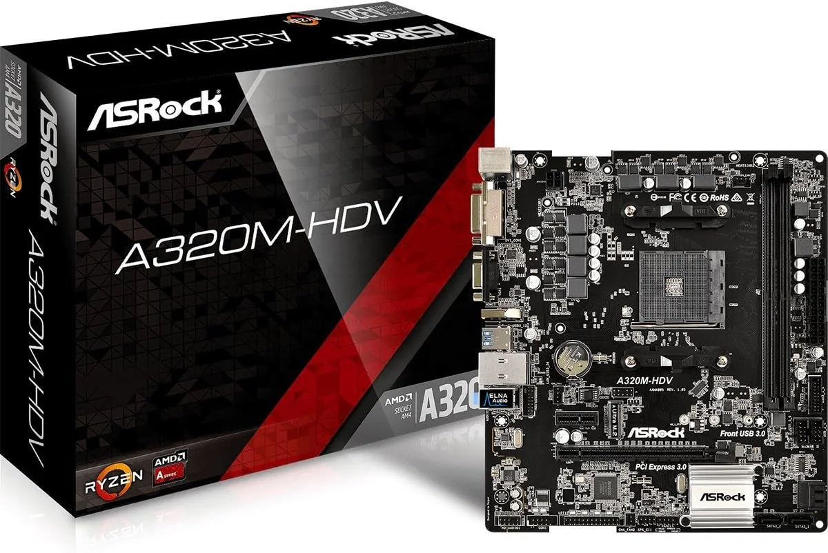مادربرد ASRock A320M-HDV