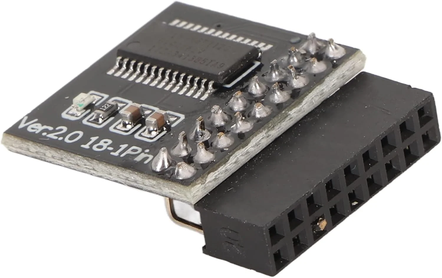 ماژول TPM 2.0 مدل ASROCKRACK با تراشه SLB9665 برای مادربرد، ذخیره سازی ایمن کلیدهای رمزگذاری، عملکرد پایدار