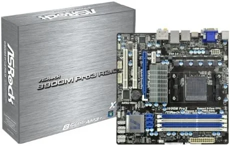 مادربرد ASRock 890GM PRO3 R2.0 سوکت AM3/ AMD 890GX/ Hybrid CrossFireX/ SATA3&USB3.0/ A&V&GbE/MATX
