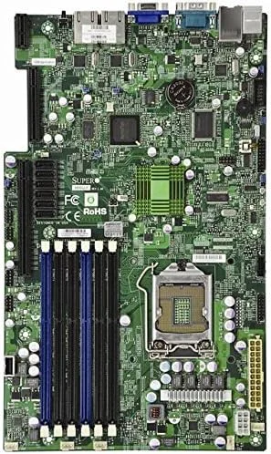 مادربرد Supermicro X8SIU-F - سری Intel Xeon X3400؛ سری Intel Xeon L3400؛ Intel Core I3؛ Intel Pentium