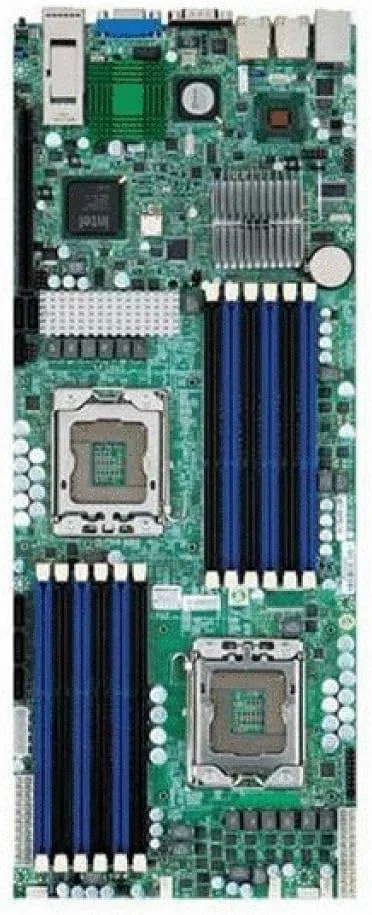 مادربرد Supermicro X8DTT-F-B دوگانه LGA1366 Xeon/ Intel 5500/ DDR3/ V&GbE