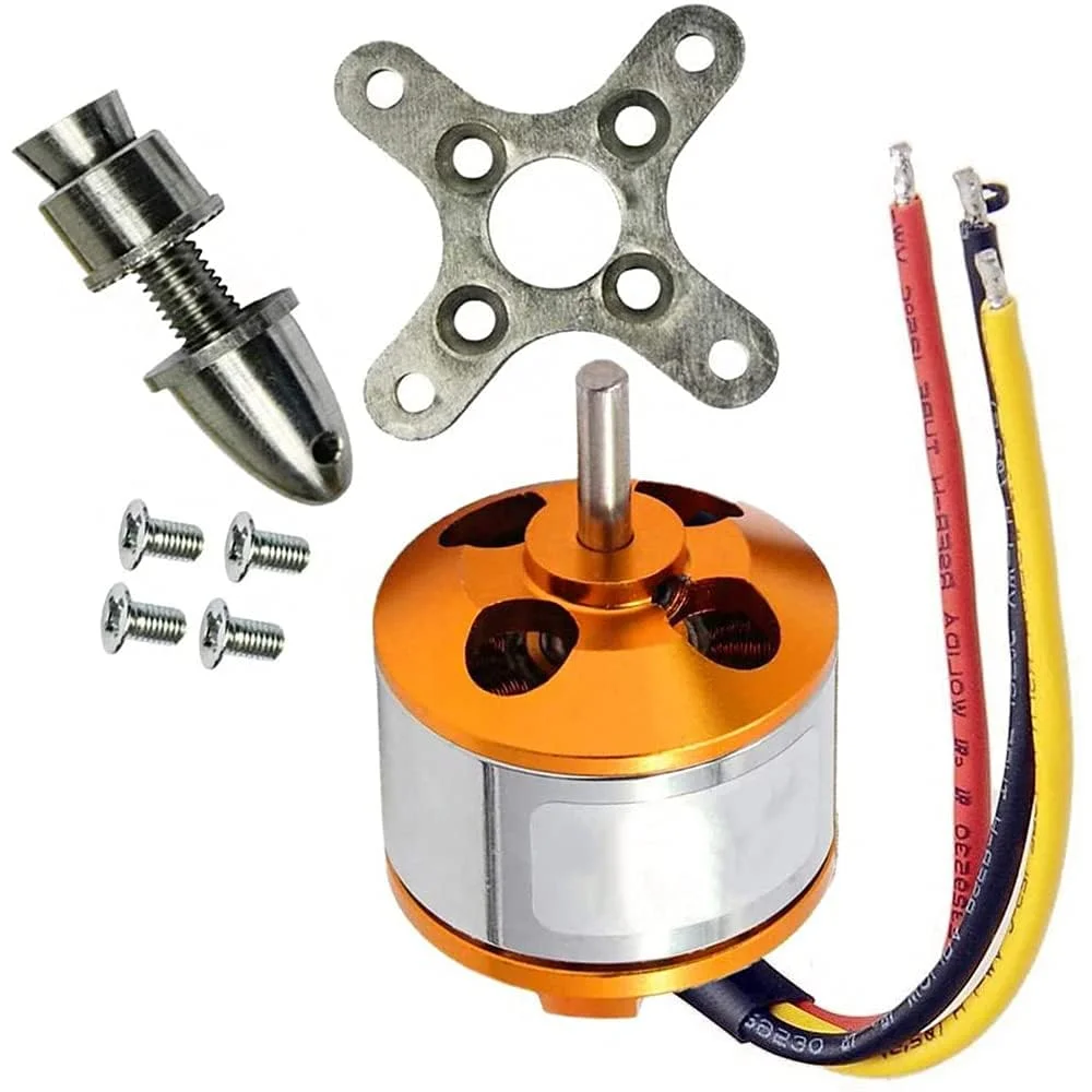 موتور براشلس A2212 1000KV برای هواپیماهای RC DIY، مولتی‌کوپتر، کوادکوپتر و پهپاد