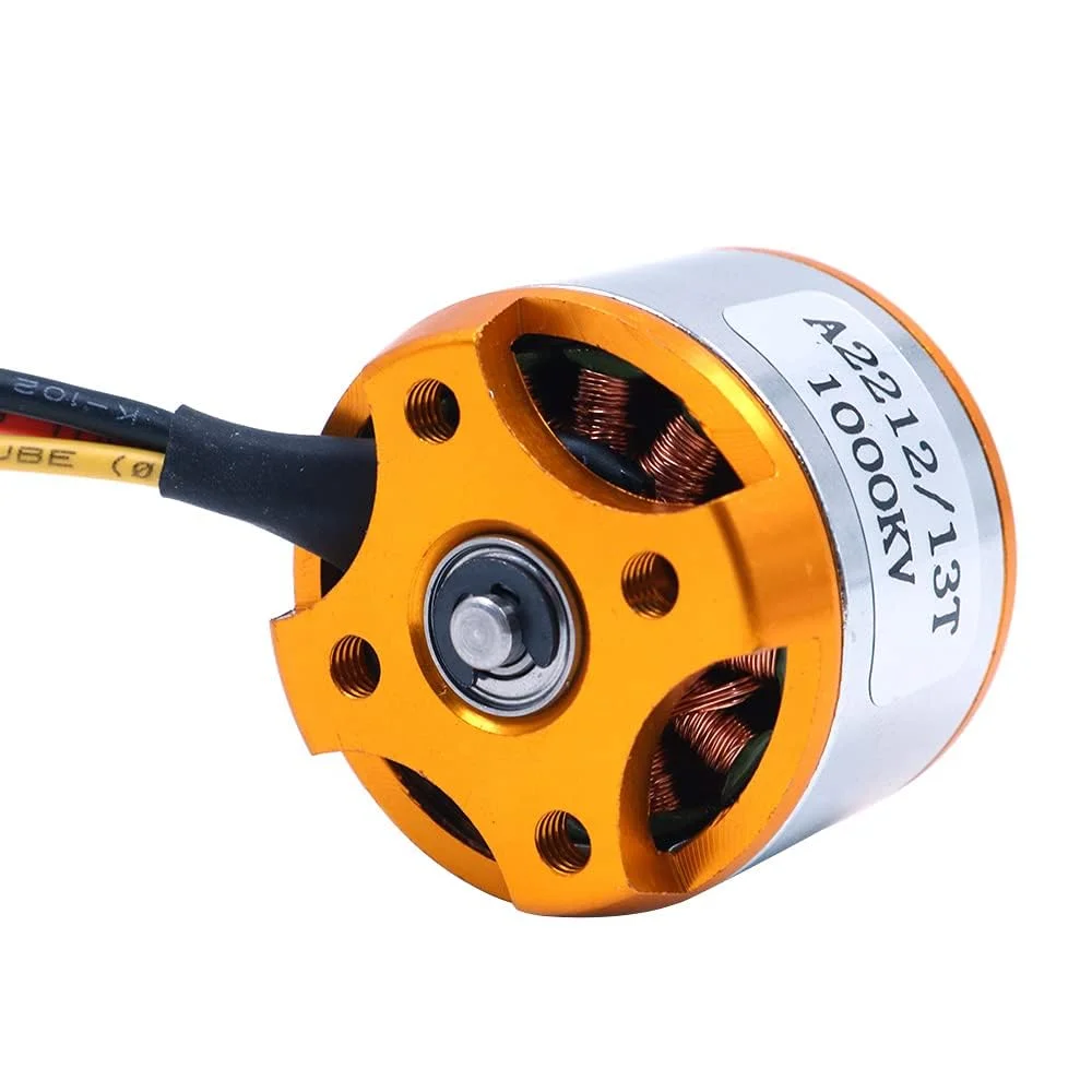 موتور براشلس A2212 1000KV برای هواپیماهای RC DIY، مولتی‌کوپتر، کوادکوپتر و پهپاد