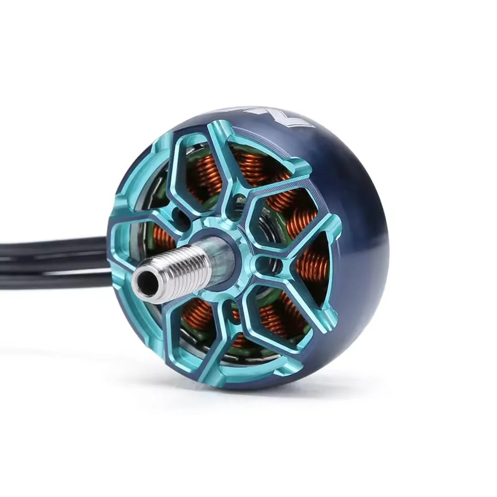 موتور براشلس پهپاد FPV مدل 2207 با شفت آلیاژ تیتانیوم 5 میلی‌متری برای مولتی‌کوپتر RC FPV، 4 عدد موتور 2207 1855kv