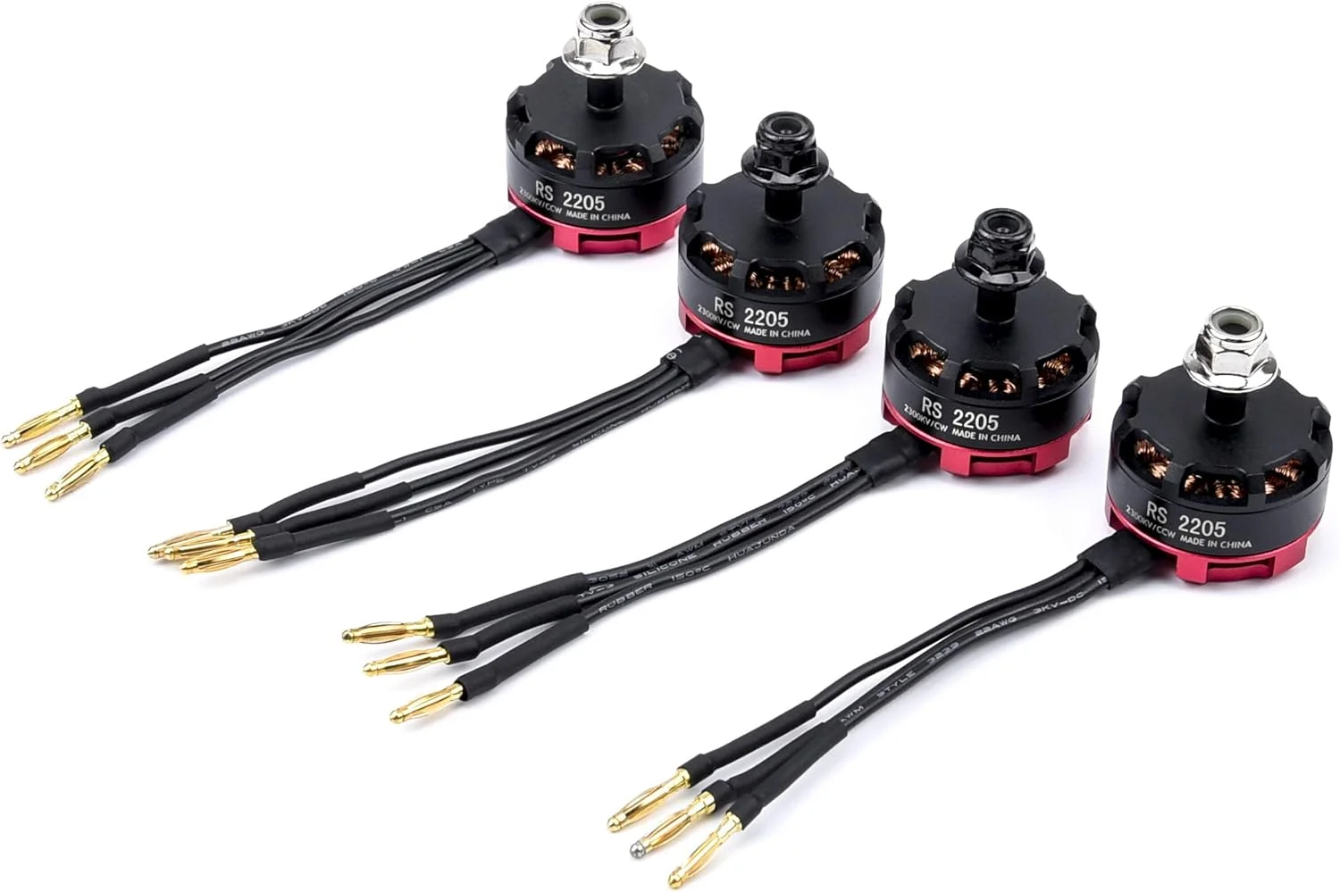 موتور براشلس ReadytoSky RS2205 2300KV، موتورهای 3-4S RC با چرخش ساعتگرد/پادساعتگرد برای پهپاد مسابقه ای FPV و مولتی کوپتر FPV