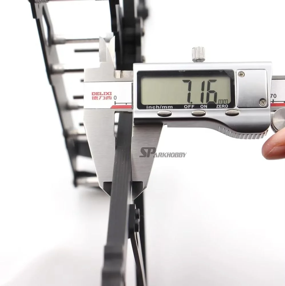 فریم فیبر کربنی MARK4 V2 10 اینچ 425 میلی‌متری سازگار با موتور 3115 و ملخ 1050 برای قطعات پهپاد مسابقه ای FPV برد بلند (1 عدد MARK4 V2 10 اینچ)