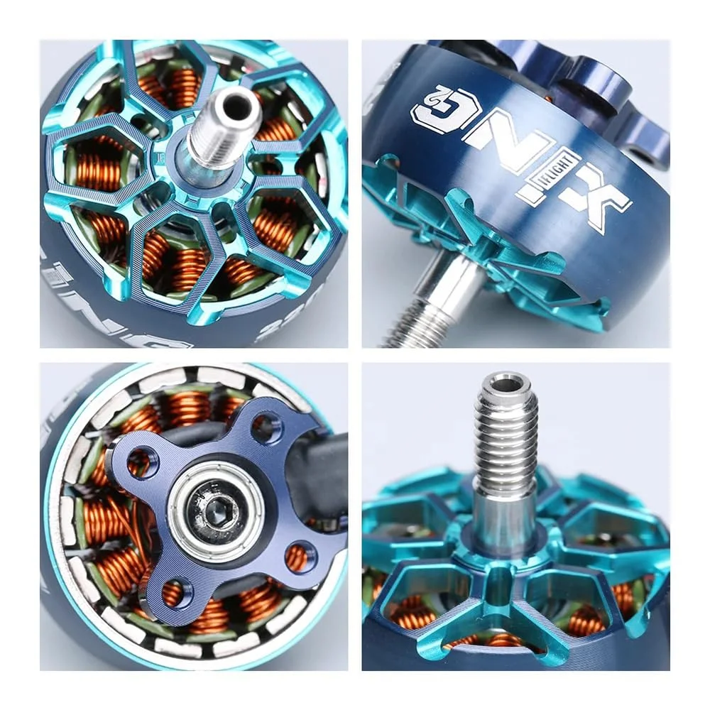 موتور براشلس FPV مدل XING2 2207 با 1855KV 3-6S / 2755KV 3-5S برای IFlight با شفت آلیاژ تیتانیوم 5 میلی متری برای پهپادهای RC FPV با پروانه 5.1 اینچی (4 عدد 2207 2755kv) موتور براشلس FPV مدل XING2 2207 با 1855KV 3-6S / 2755KV 3-5S برای IFlight با شفت آلیاژ تیتانیوم 5 میلی متری برای پهپادهای RC FPV با پروانه 5.1 اینچی (4 عدد 2207 2755kv)