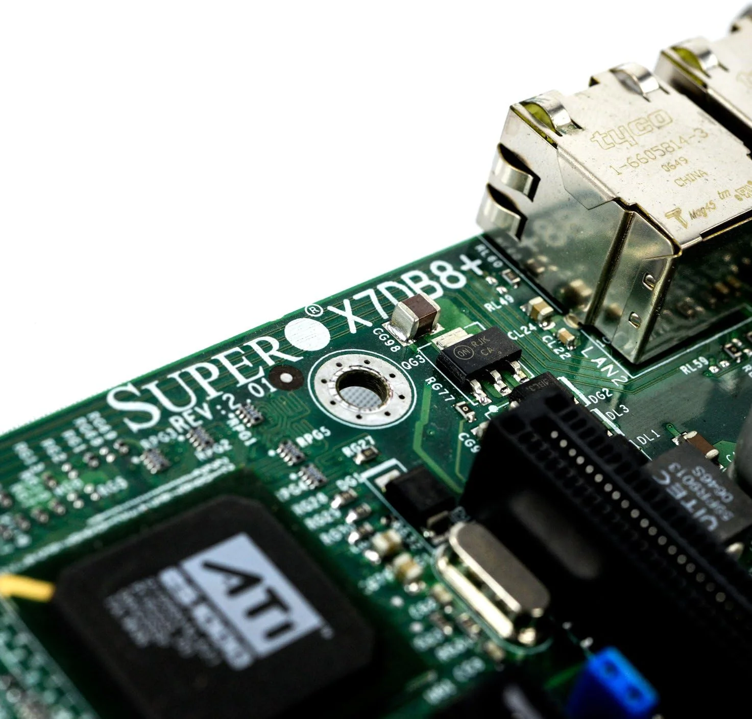 مادربرد Supermicro X7DB8+ - دوگانه Intel 64-BIT Xeon, SCSI مادربرد Supermicro X7DB8+ - دوگانه Intel 64-BIT Xeon, SCSI