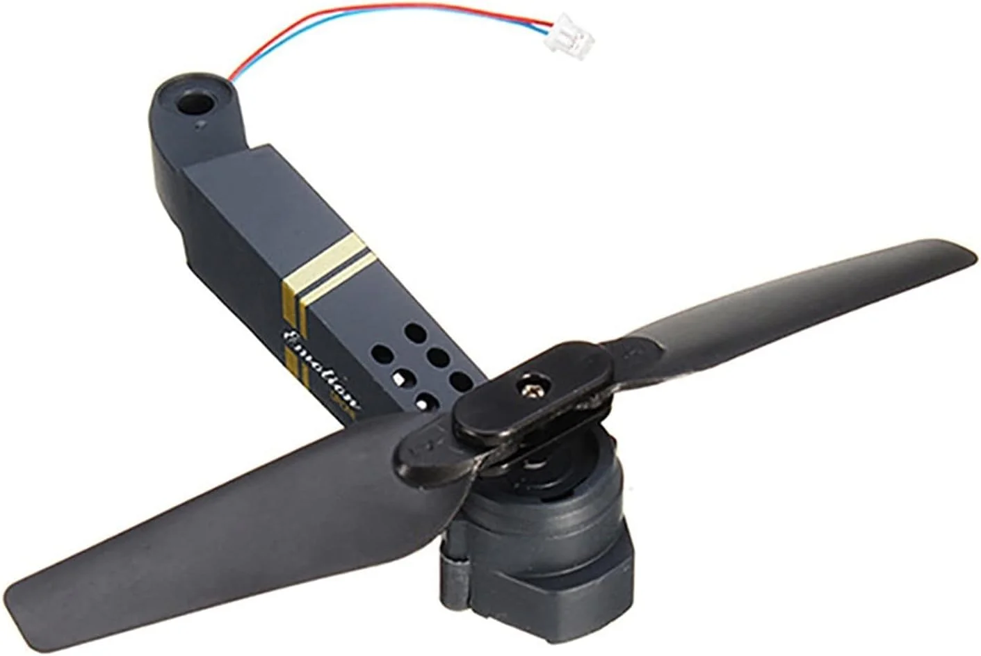 بازوهای محور قطعات یدکی کوادکوپتر با موتور و ملخ، لوازم جانبی جایگزین قطعات قاب، برای FPV E58 RC Drone (جلو چپ)